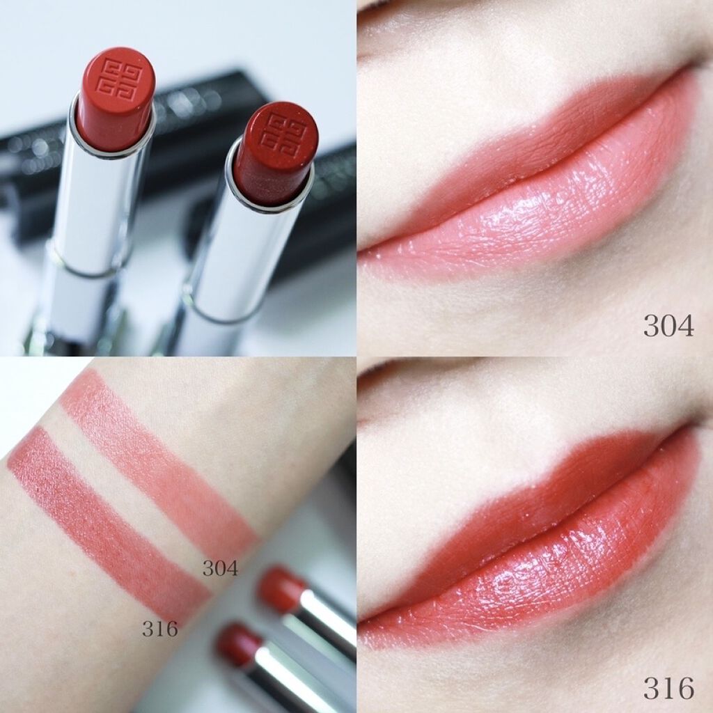 ランテルディ・リップスティック No.316 ワイルド・ヴァーミリオン/GIVENCHY/口紅を使ったクチコミ（1枚目）