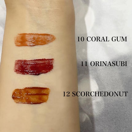 ジューシーリブティント 10 コーラルガム/RICAFROSH/リップティントを使ったクチコミ(2枚目)