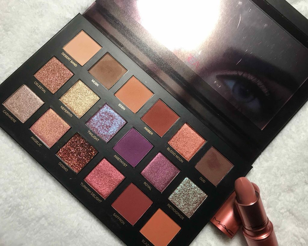 フーダビューティ デザート ダスク アイシャドウパレット/Huda Beauty/アイシャドウパレットを使ったクチコミ(1枚目)