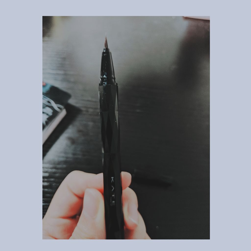 スーパーシャープライナーEX/KATE/リキッドアイライナーを使ったクチコミ（2枚目）