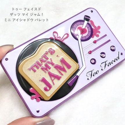 ザッツ マイ ジャム! ミニ アイシャドウ パレット /Too Faced/アイシャドウパレットを使ったクチコミ(2枚目)