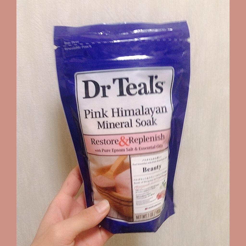 ティールズ エプソムソルト ピンクヒマラヤンソルトのクチコミ「Dr Teal's
エプソムソルト ピンクヒマラヤンソルト

⭐️商品レビュー

【良いところ.....」（1枚目）