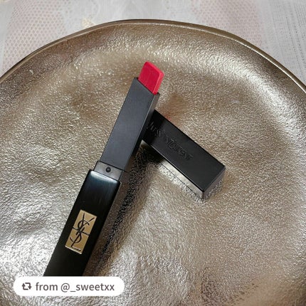 ルージュ ピュールクチュール ザ スリム ベルベットラディカル/YVES SAINT LAURENT BEAUTE/口紅を使ったクチコミ(1枚目)