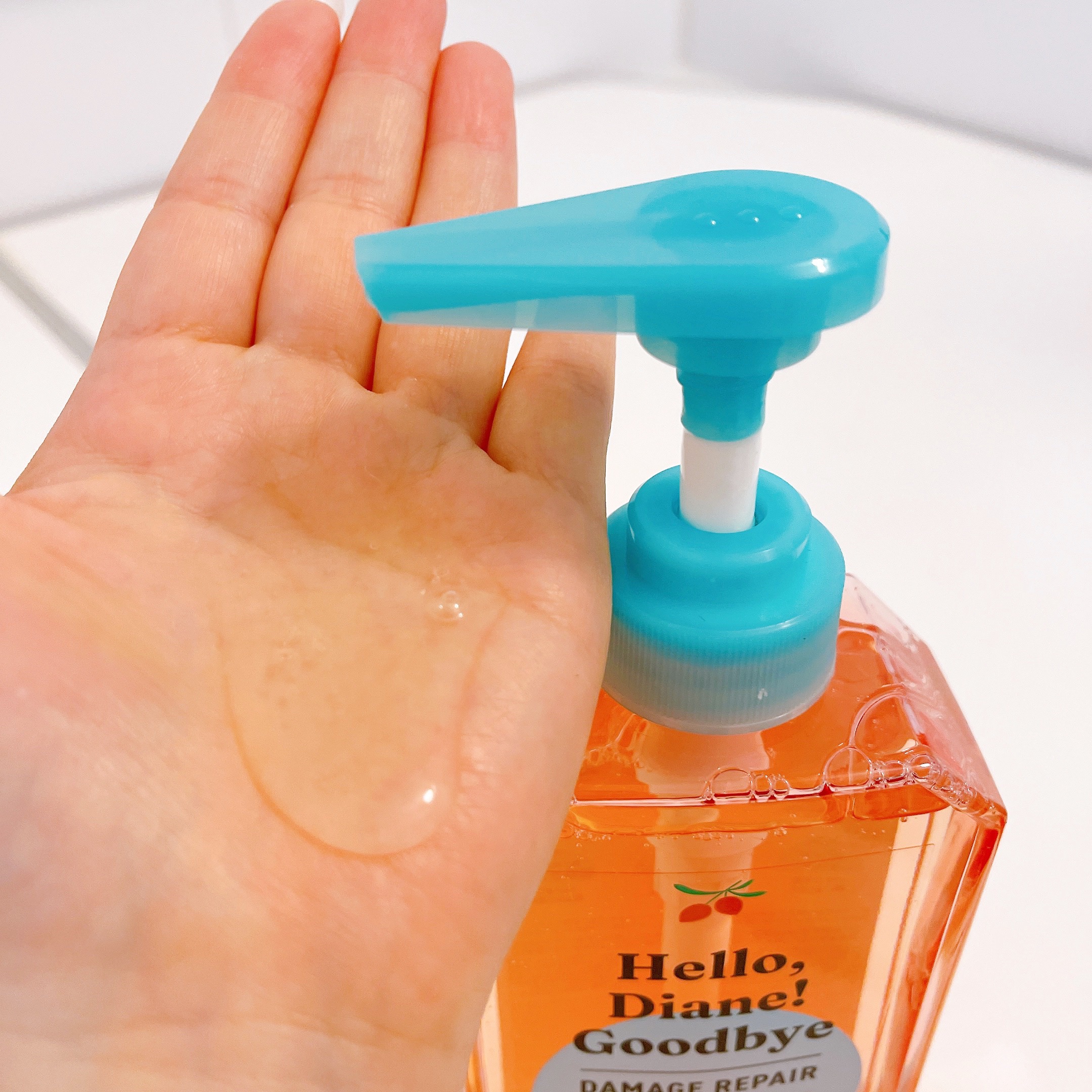 ハローダイアン グッバイ うるおい補修ヘアオイル/ダイアン/ヘアオイルを使ったクチコミ（3枚目）