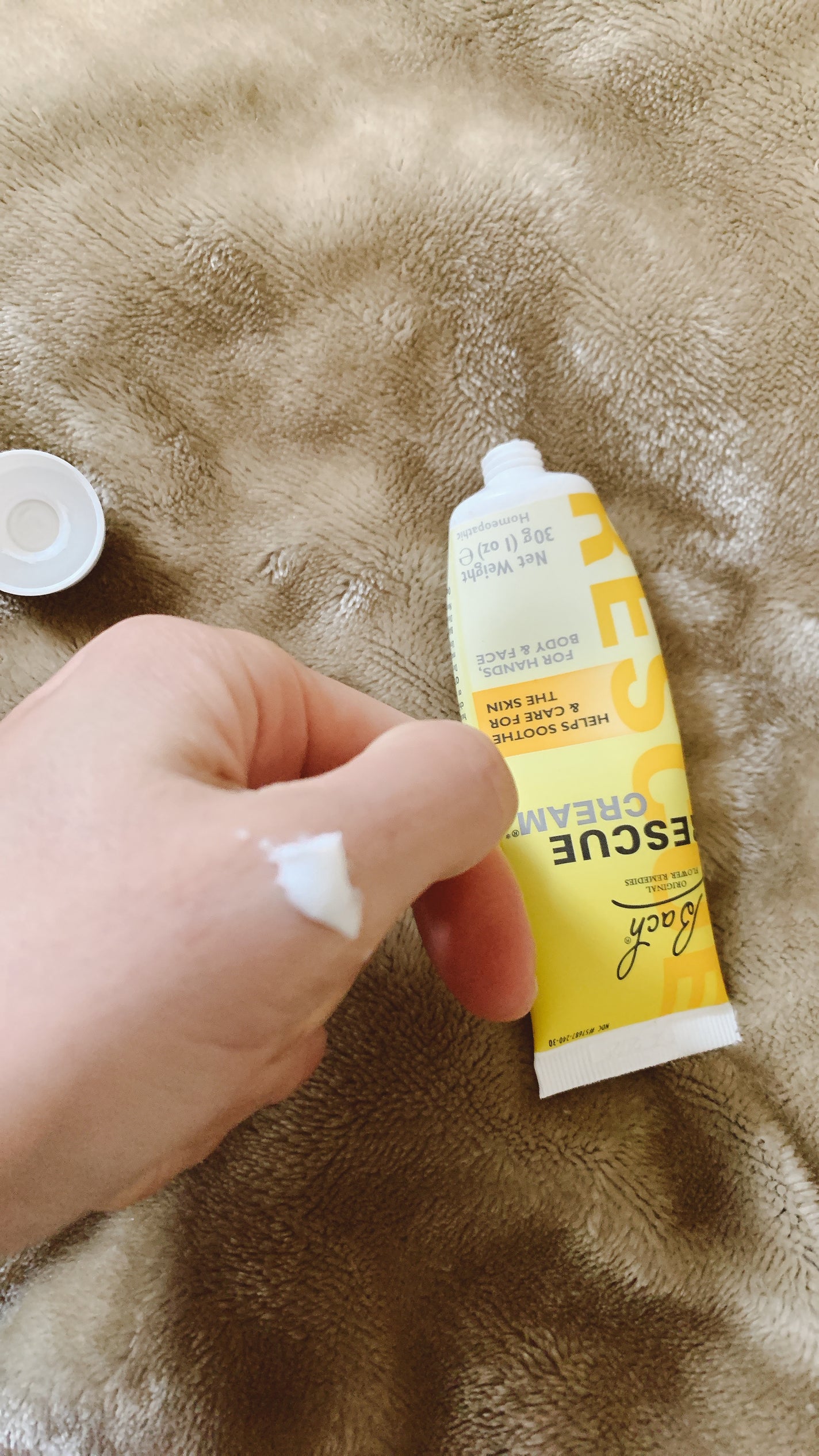 レスキュークリーム/バッチフラワーレメディ/フェイスクリームを使ったクチコミ(2枚目)