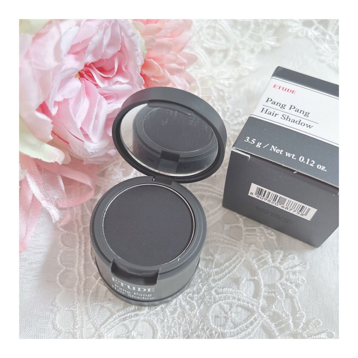 ポンポンヘアシャドウ/ETUDE/シェーディングを使ったクチコミ（3枚目）