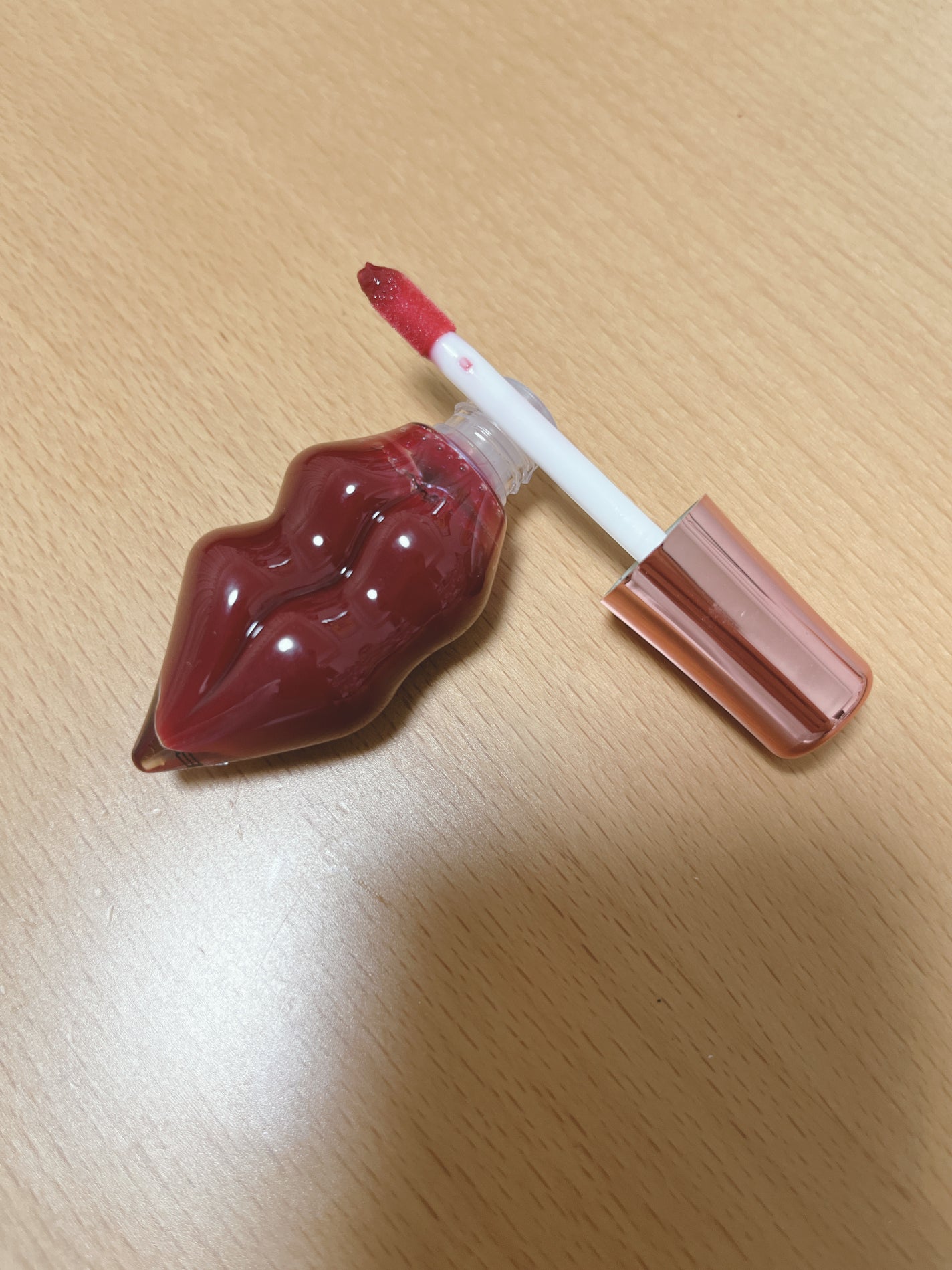 メルティーリップセラム/プランプピンク/リップグロスを使ったクチコミ(2枚目)