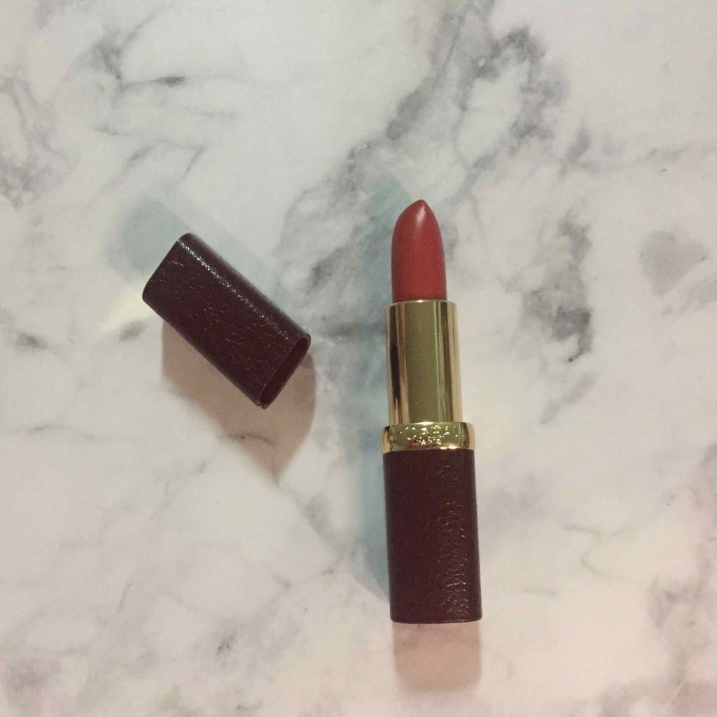 リュクスレザーコレクション/ロレアル パリ/口紅を使ったクチコミ（1枚目）