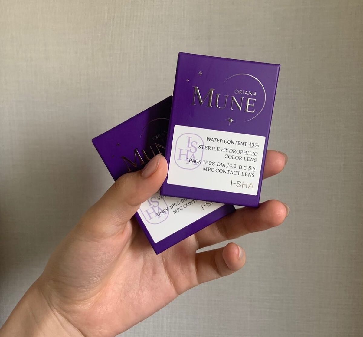 oriana MUNE(オリアナ ミューン)/蜜のレンズ/カラーコンタクトレンズを使ったクチコミ(3枚目)