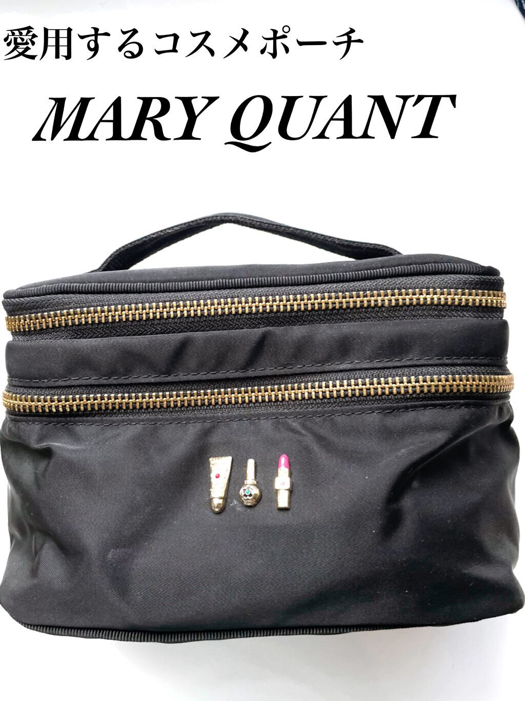 ポーチ 3COSMETICS2  バニティM（ブラック）/MARY QUANT/化粧ポーチを使ったクチコミ（1枚目）