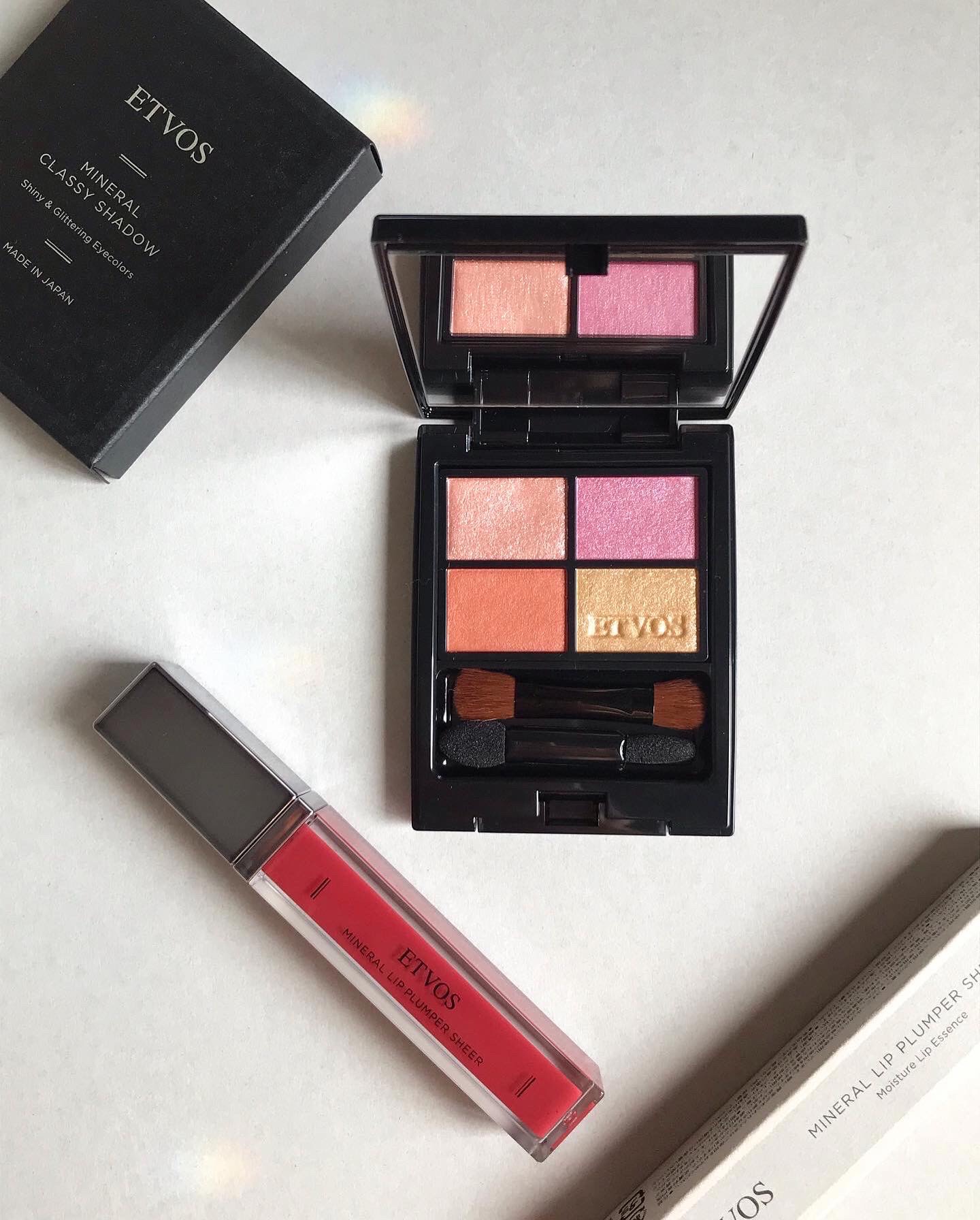 ミネラルクラッシィシャドー/エトヴォス/アイシャドウパレットを使ったクチコミ（1枚目）