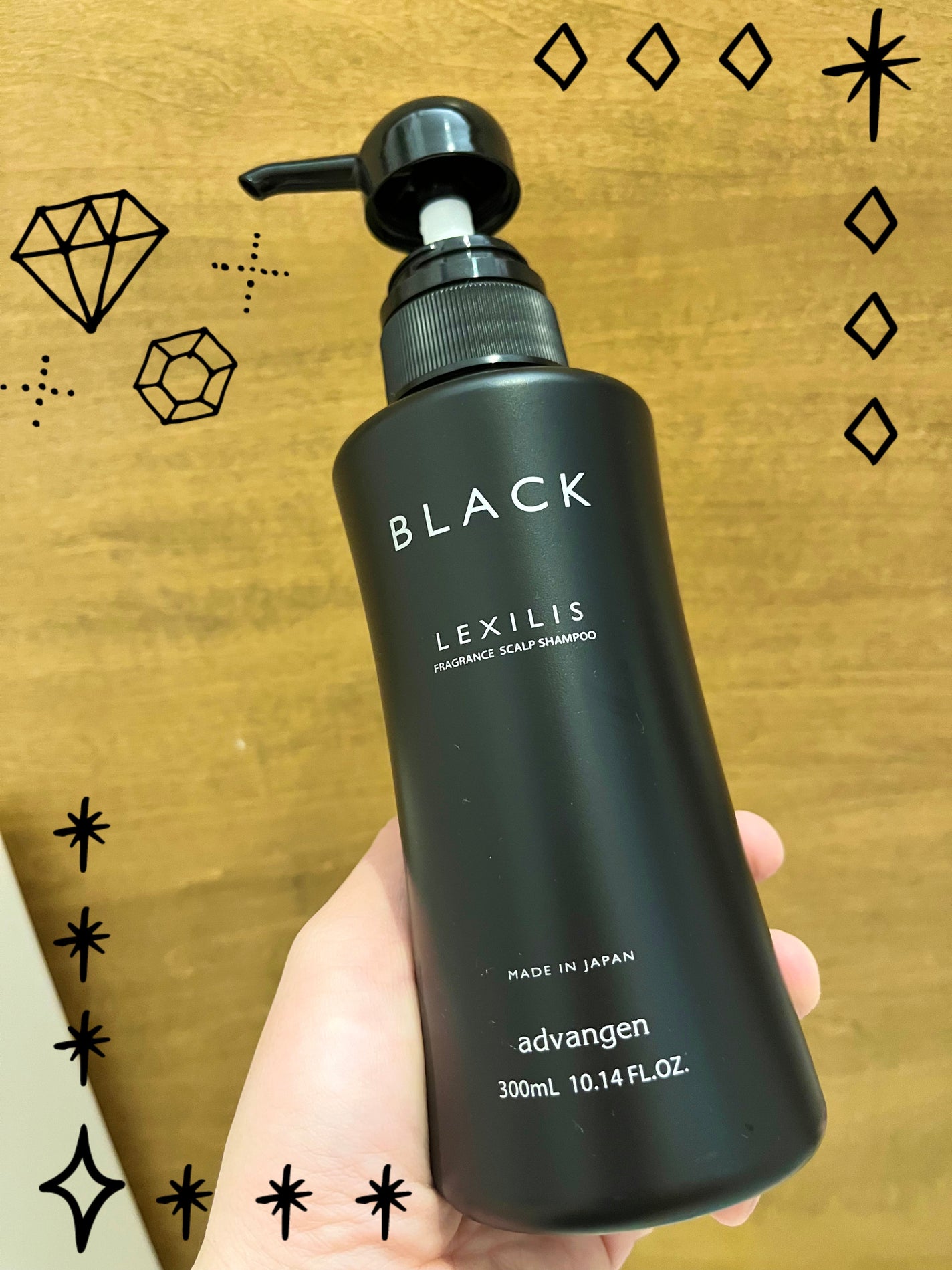 スカルプシャンプー/LEXILIS BLACK FRAGRANCE/頭皮ケアを使ったクチコミ(1枚目)