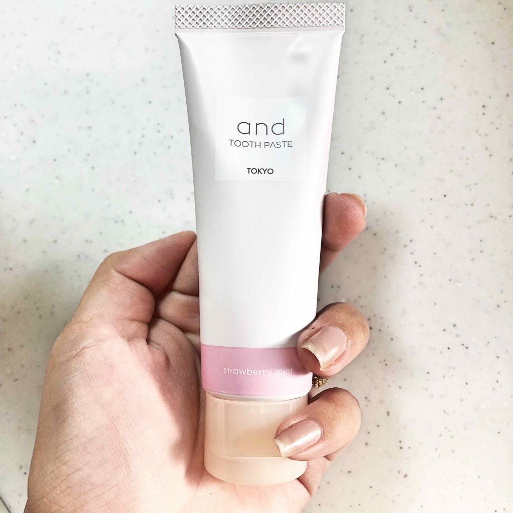 ストロベリーミントトゥースペースト /and/歯磨き粉を使ったクチコミ（2枚目）