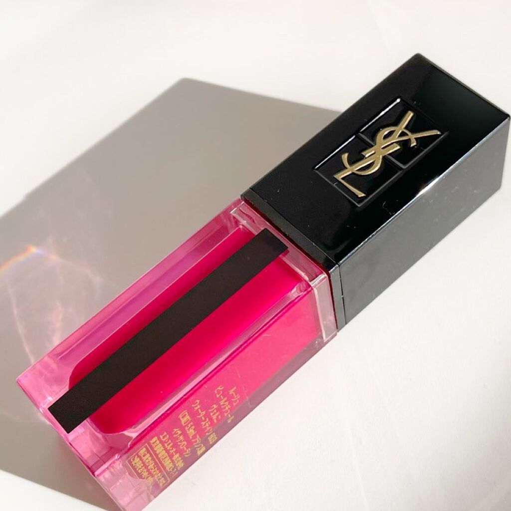 ルージュ ピュールクチュール ヴェルニ ウォーターステイン/YVES SAINT LAURENT BEAUTE/口紅を使ったクチコミ(2枚目)