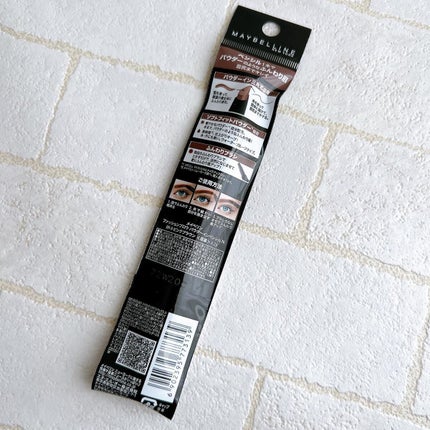 ファッションブロウ パウダーインペンシル N/MAYBELLINE NEW YORK/アイブロウペンシルを使ったクチコミ(3枚目)