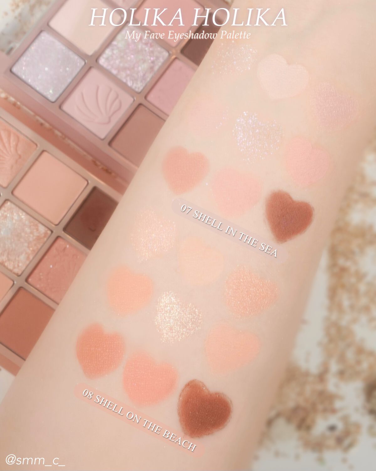 マイフェイブムードアイパレット 9カラー/HOLIKA HOLIKA/アイシャドウパレットを使ったクチコミ（3枚目）