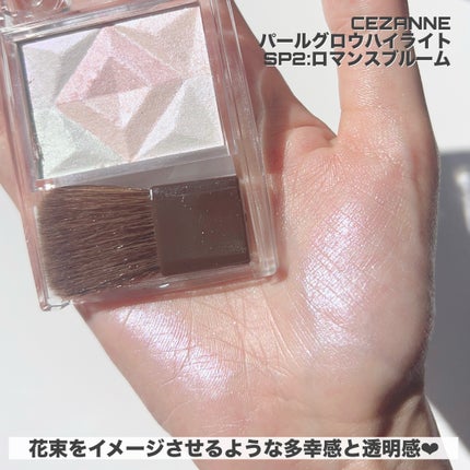 パールグロウハイライト/CEZANNE/ハイライト・シェーディングを使ったクチコミ(6枚目)