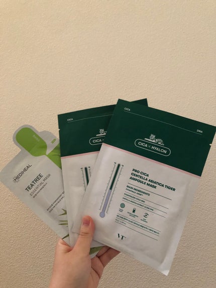 プロシカ センテラアジアチカ タイガーアンプルマスク/VT/シートマスク・パックを使ったクチコミ(1枚目)