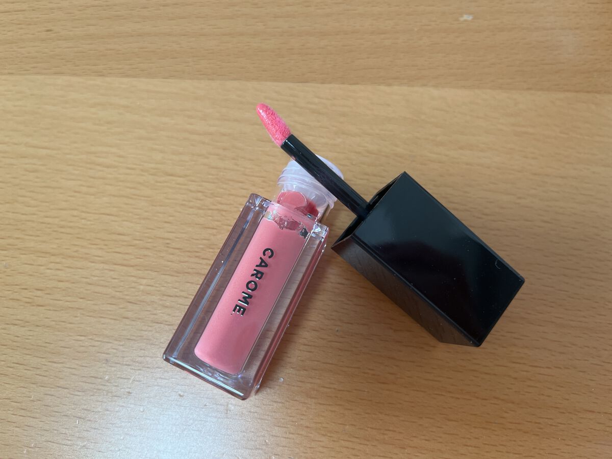 ブルーミングリップグロウ/CAROME./口紅を使ったクチコミ(2枚目)