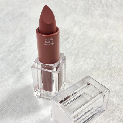 フェザーマットリップスティック/INTO U/口紅を使ったクチコミ(2枚目)