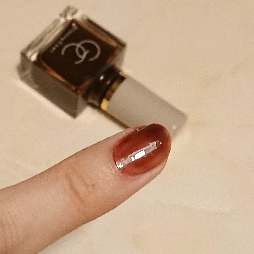 グロッシーコート/スキューズミー/オールインワンネイルを使ったクチコミ（2枚目）