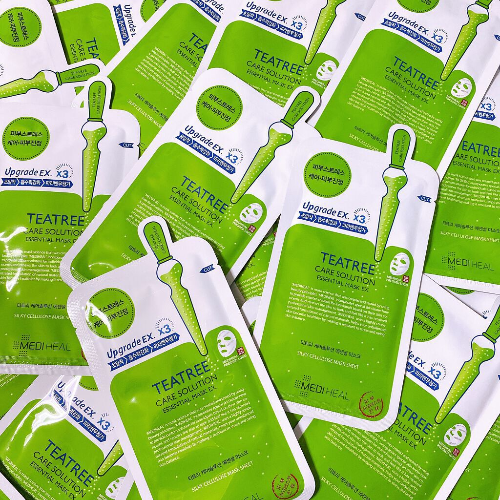 ティーツリーケア ソリューション エッセンシャルマスクEX/MEDIHEAL/シートマスク・パックを使ったクチコミ（1枚目）