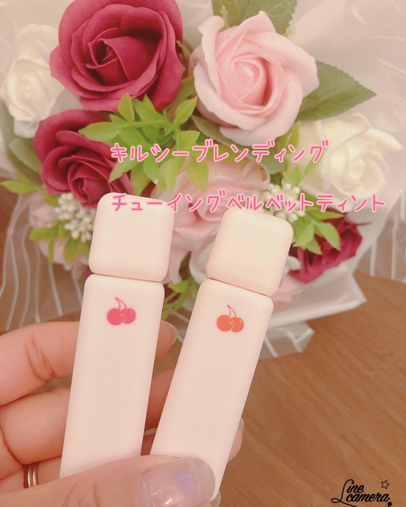 チューインガムベルベットティント/KIRSH(キルシー)/リップティントを使ったクチコミ(1枚目)