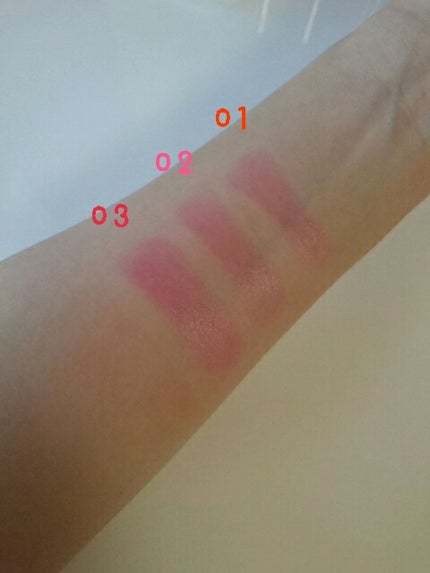 ステイオンバームルージュ/キャンメイク/口紅を使ったクチコミ(3枚目)