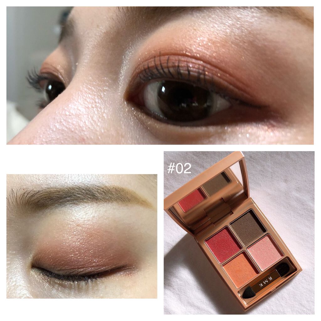 ローズウッドデイドリーム 4アイズ /RMK/アイシャドウパレットを使ったクチコミ(3枚目)