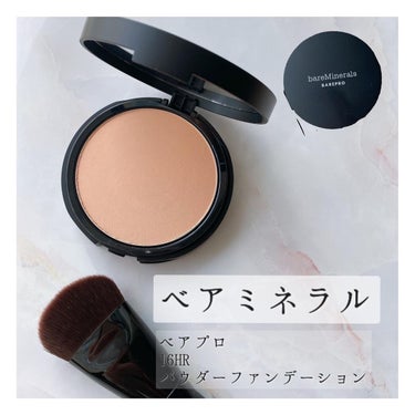 ベアプロ 16HR パウダー ファンデーション/bareMinerals/パウダーファンデーションを使ったクチコミ（1枚目）