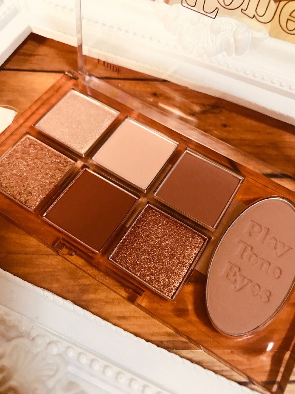 プレイトーンアイパレット/ETUDE/アイシャドウパレットを使ったクチコミ(3枚目)