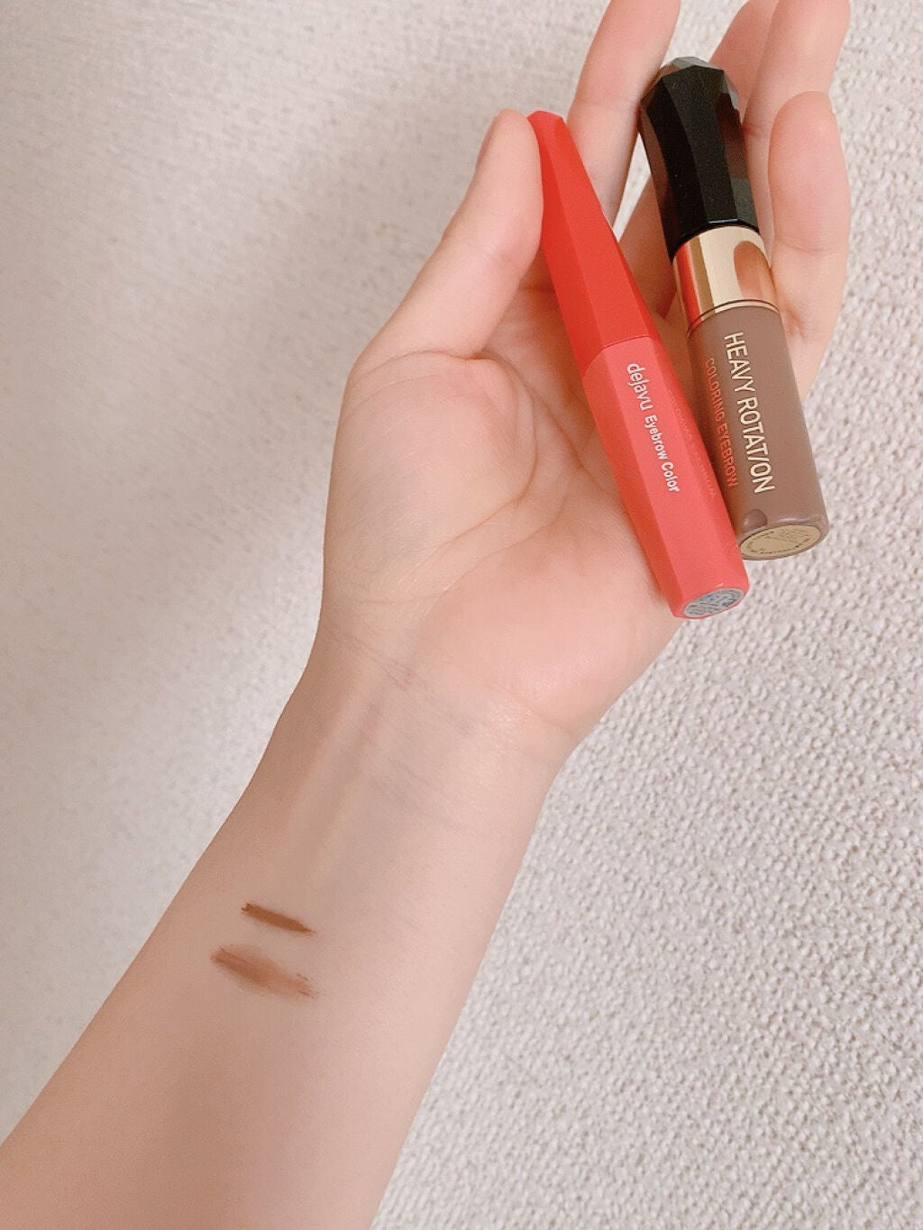 フィルム眉カラー/デジャヴュ/眉マスカラを使ったクチコミ(3枚目)