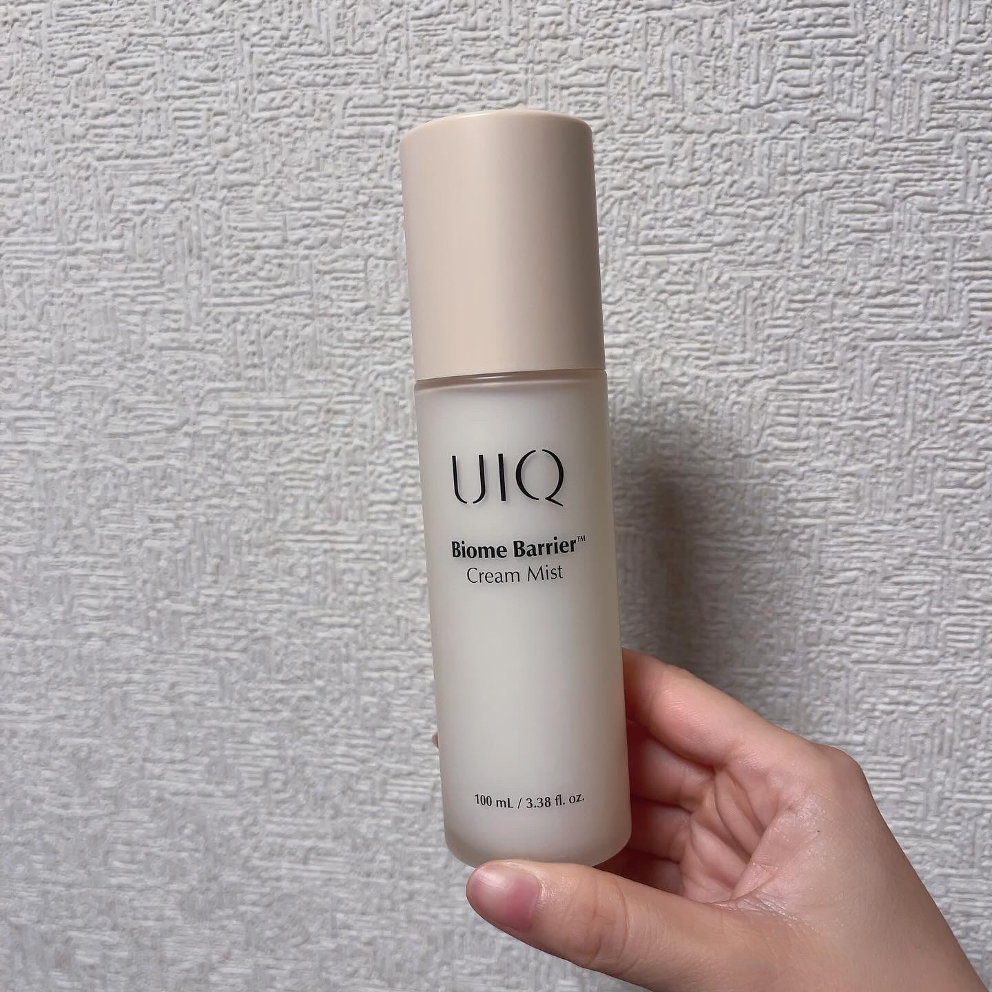 バイオームバリア クリームミスト/UIQ/ミスト状化粧水を使ったクチコミ（1枚目）