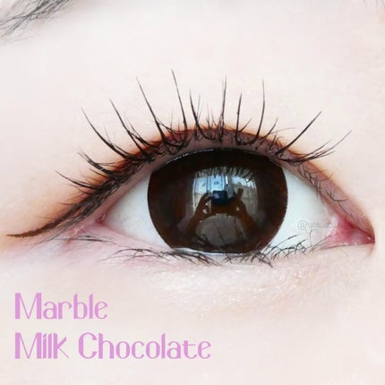 Marble by LUXURY(マーブルバイラグジュアリー)1day MILK CHOCOLATE(ミルクチョコレート)/Marble by LUXURY/ワンデー(1DAY)カラコンの画像