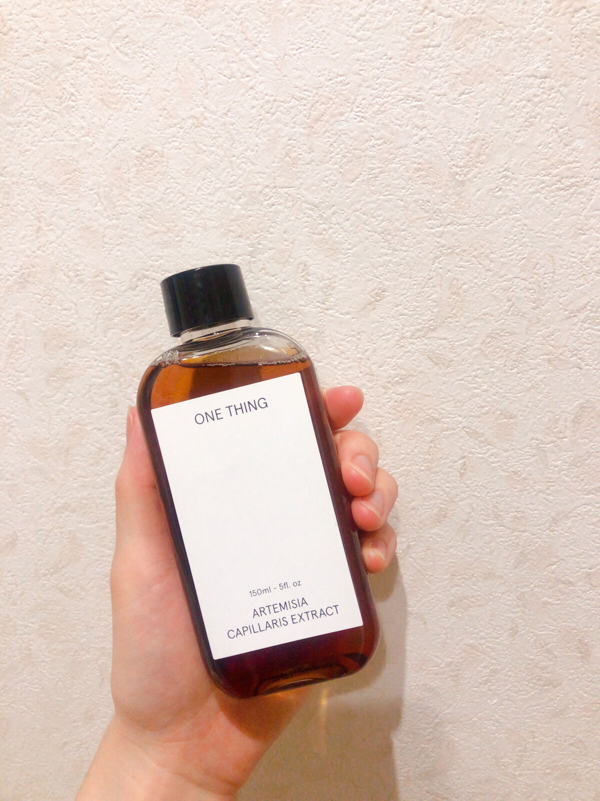 カワラヨモギ化粧水 150ml/ONE THING/化粧水を使ったクチコミ（2枚目）