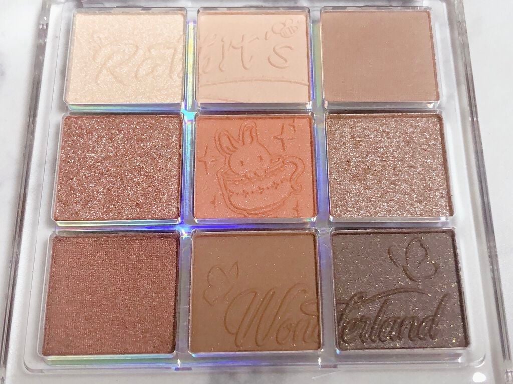 クォーツ 9色アイシャドウパレット(ドリームランドアイシャドウ)/ZEESEA/アイシャドウパレットを使ったクチコミ(2枚目)