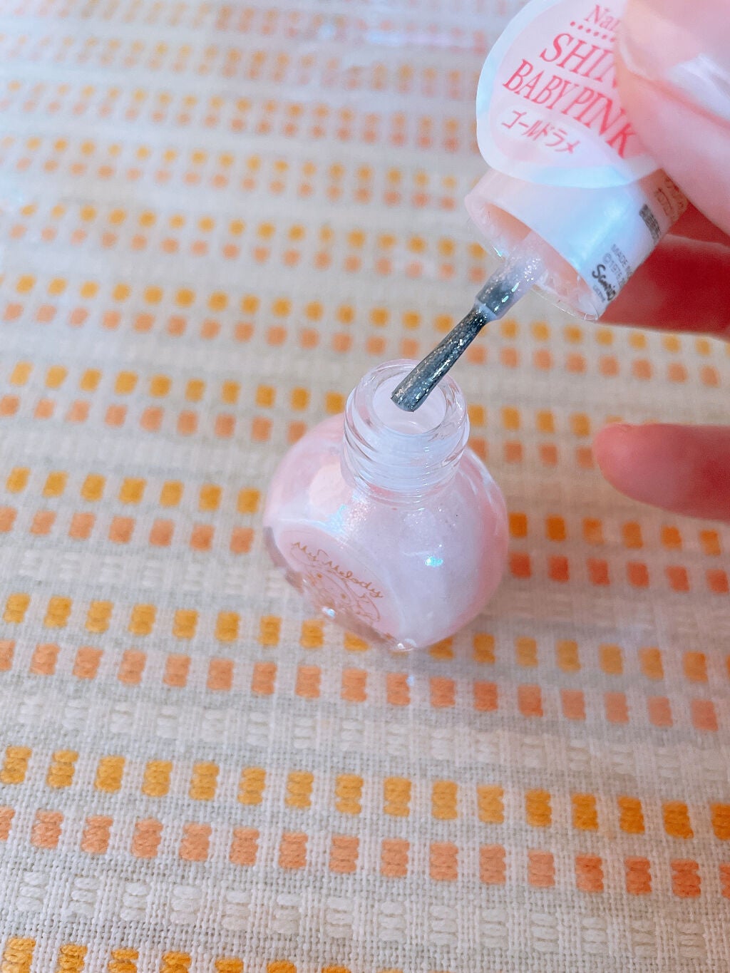 サンリオネイル/DAISO/マニキュアを使ったクチコミ(3枚目)