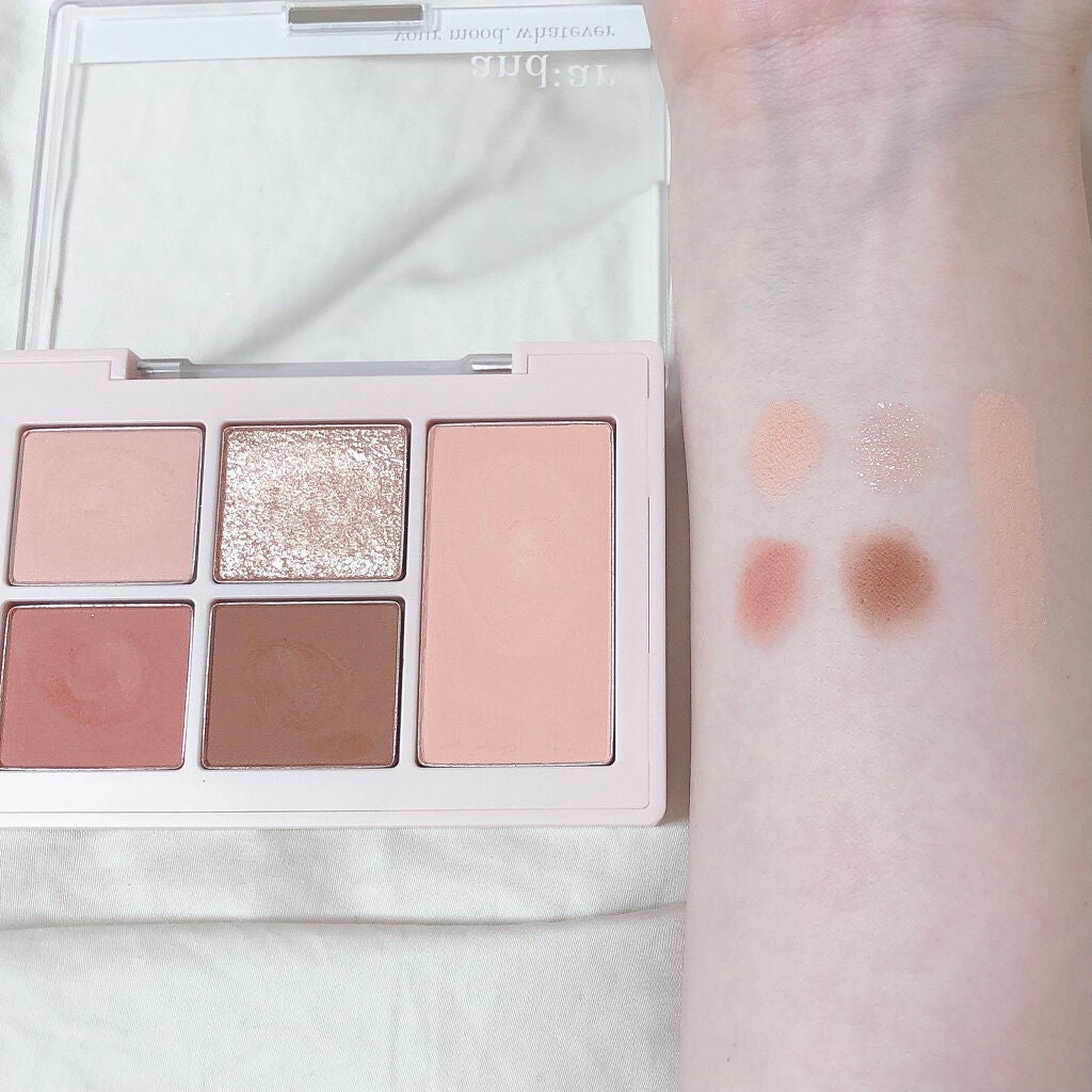 マルチカラーパレット/and:ar/マルチパレットを使ったクチコミ(3枚目)