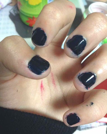 爪強化ベースコート/DAISO/ネイルベースコートを使ったクチコミ(2枚目)