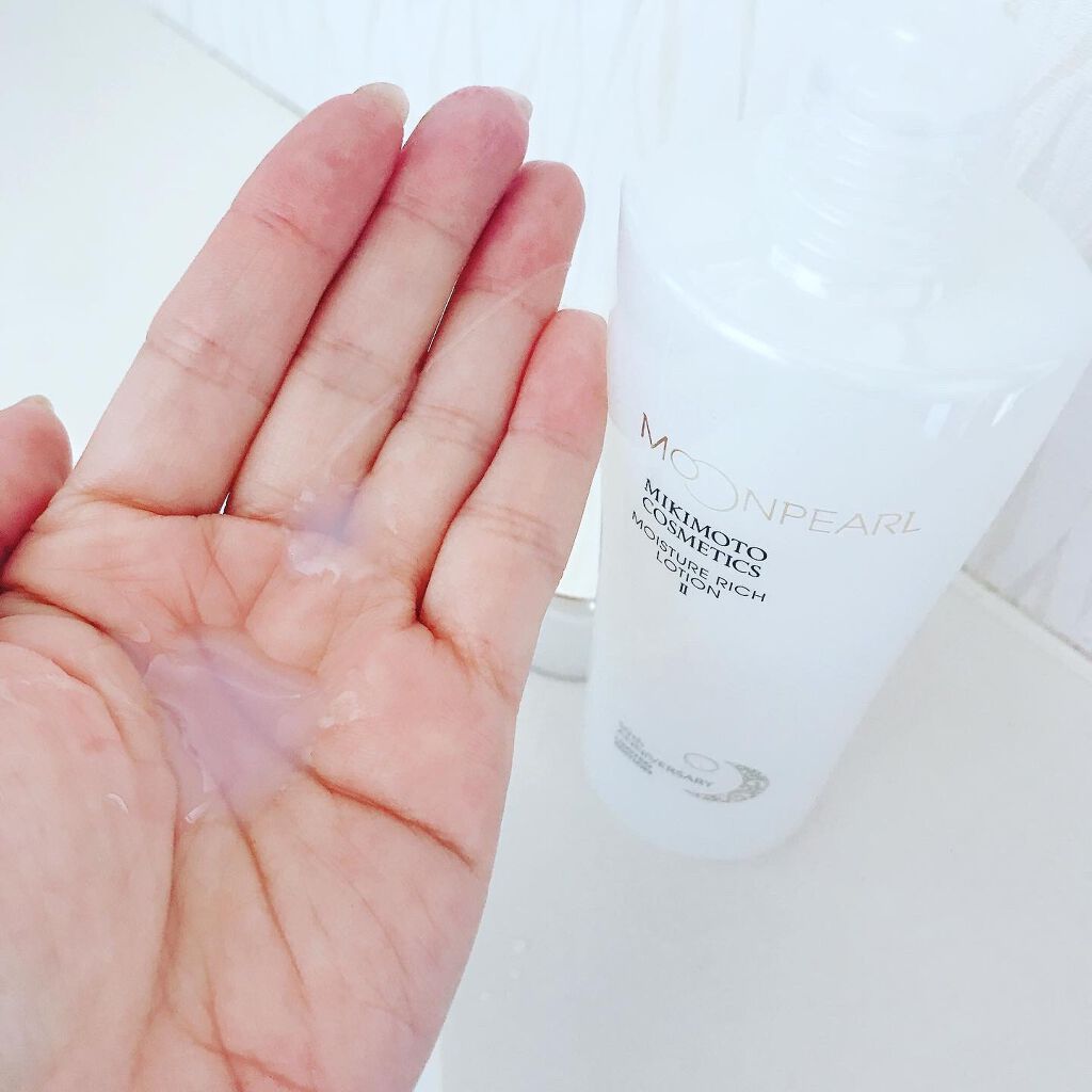 ムーンパール モイスチャーリッチローションII/ミキモト コスメティックス/化粧水を使ったクチコミ(3枚目)