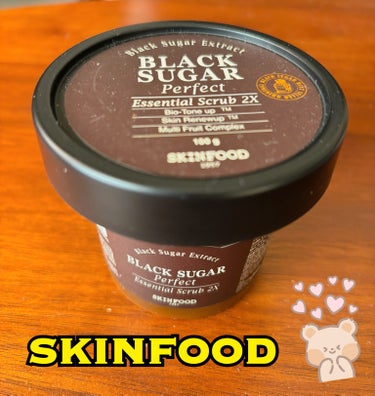 ブラックシュガー パーフェクト エッセンシャル スクラブ2X/SKINFOOD/洗い流すパック・マスクを使ったクチコミ（1枚目）