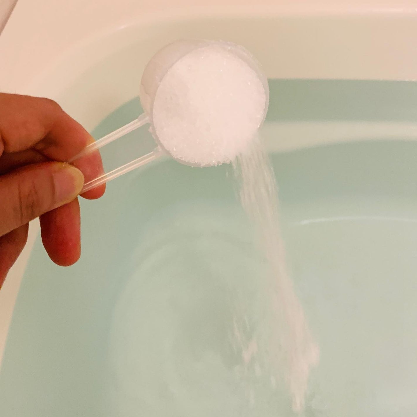 薬用入浴剤 ティールズ EP ソルト ラベンダーの香り/ティールズ/無機塩系入浴剤を使ったクチコミ(3枚目)