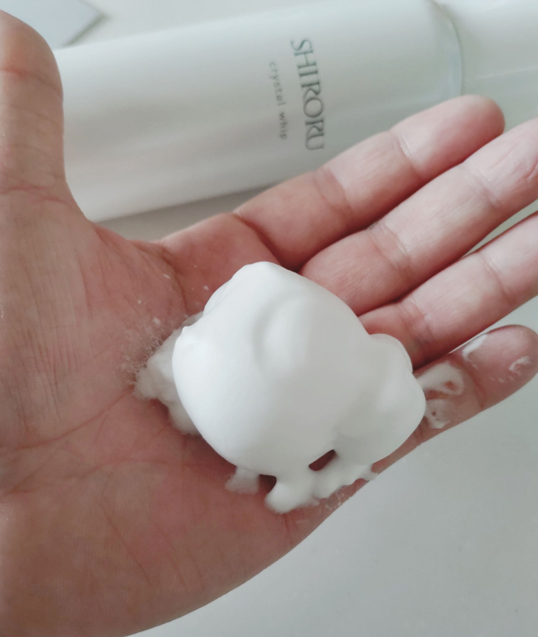 クリスタルホイップ/SHIRORU/泡洗顔を使ったクチコミ（3枚目）