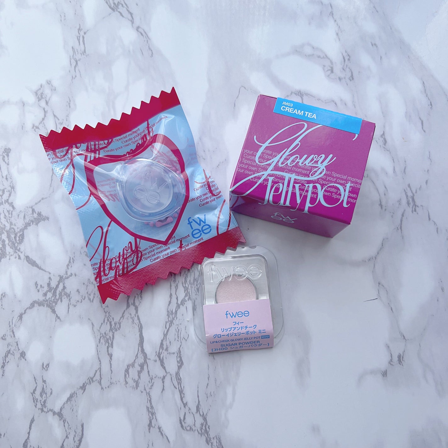 フィー リップアンドチーク グローイジェリーポット/fwee/リップグロスを使ったクチコミ(7枚目)