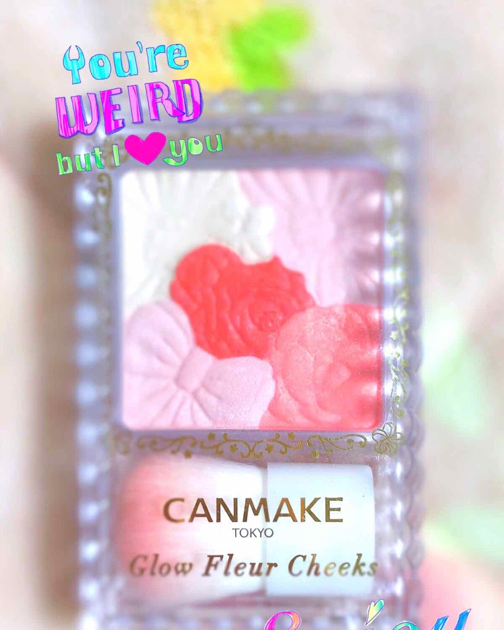 グロウフルールチークス/キャンメイク/パウダーチークを使ったクチコミ(1枚目)