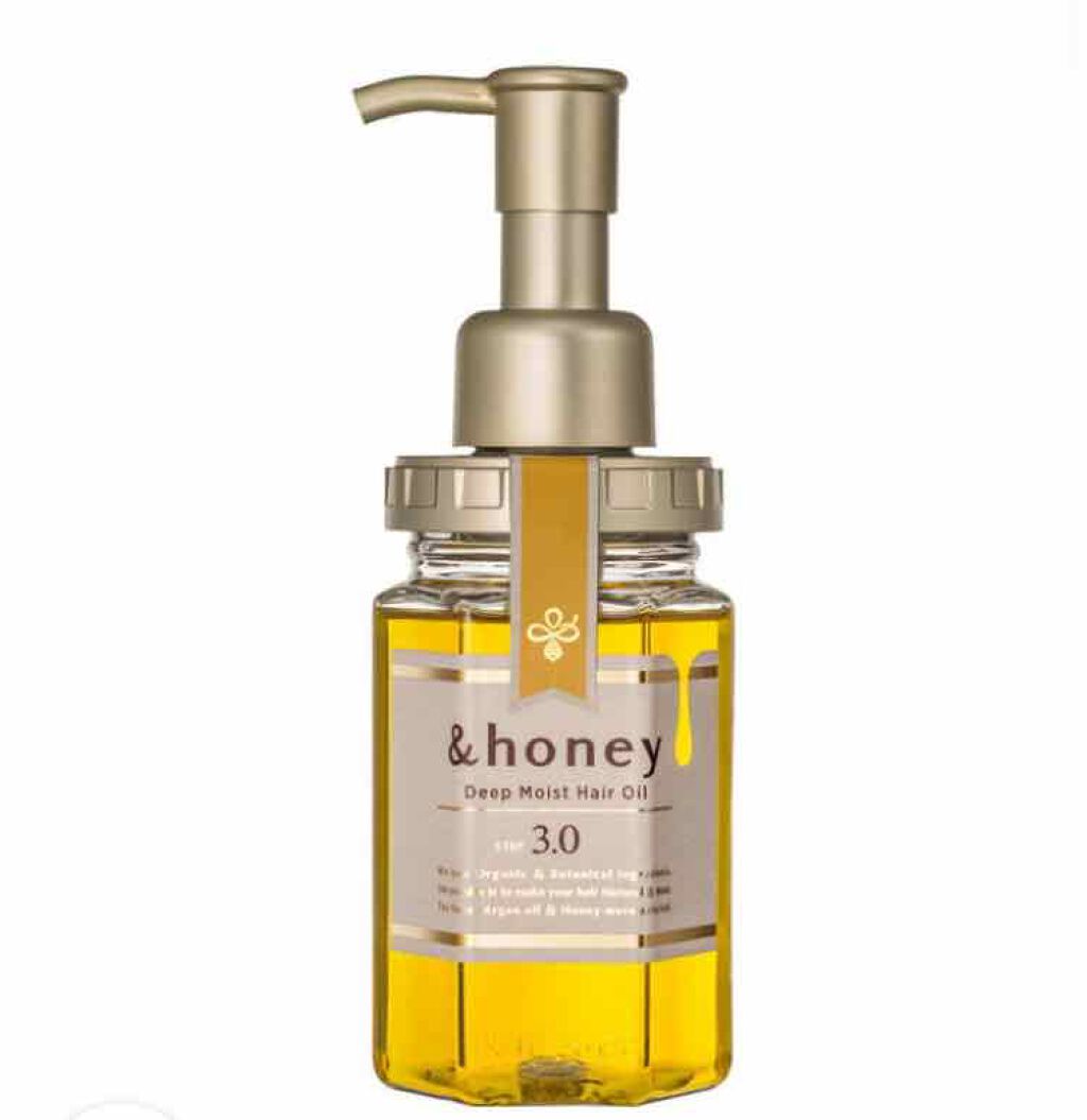 ディープモイスト ヘアオイル3.0/&honey/ヘアオイルを使ったクチコミ(1枚目)