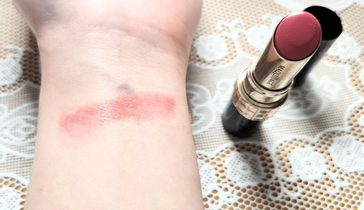 ドラマティックエッセンスルージュ/マキアージュ/口紅を使ったクチコミ(3枚目)