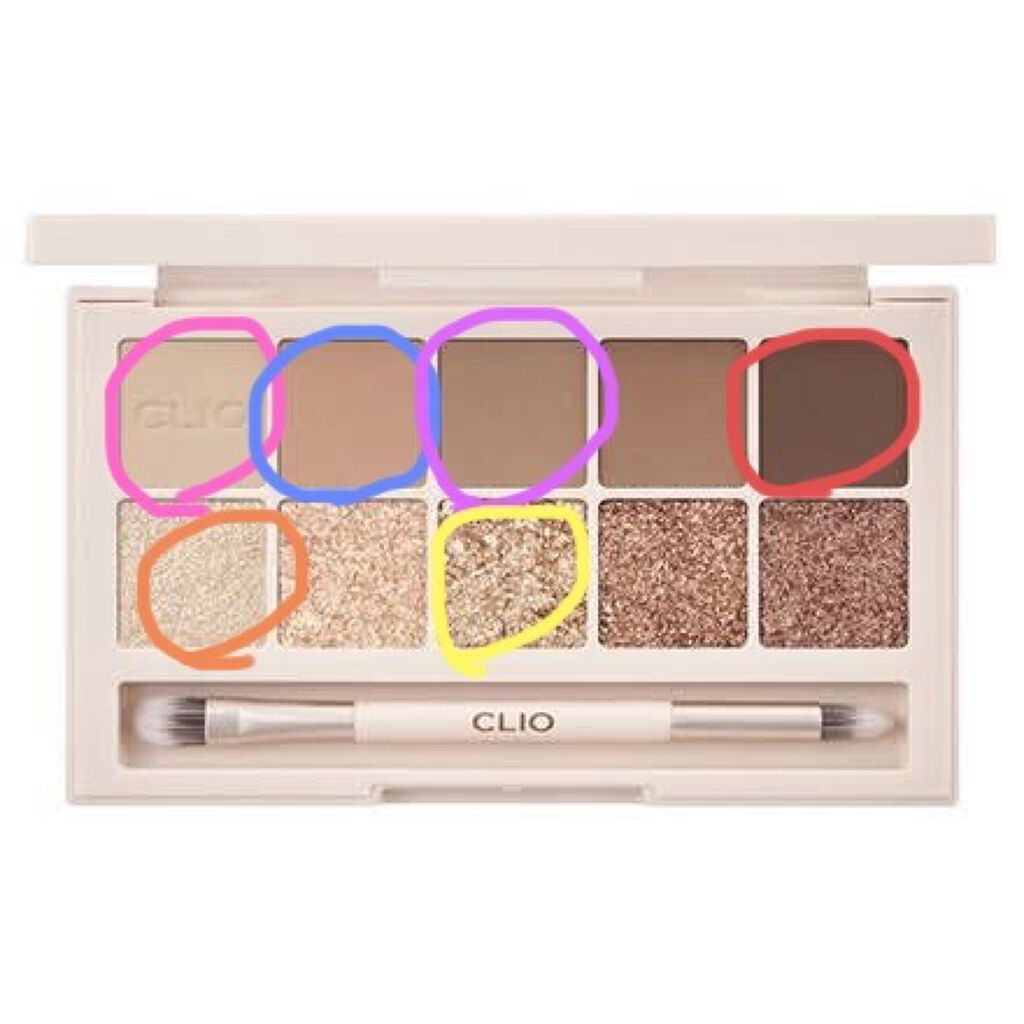 プロ アイ パレット/CLIO/アイシャドウパレットを使ったクチコミ（2枚目）