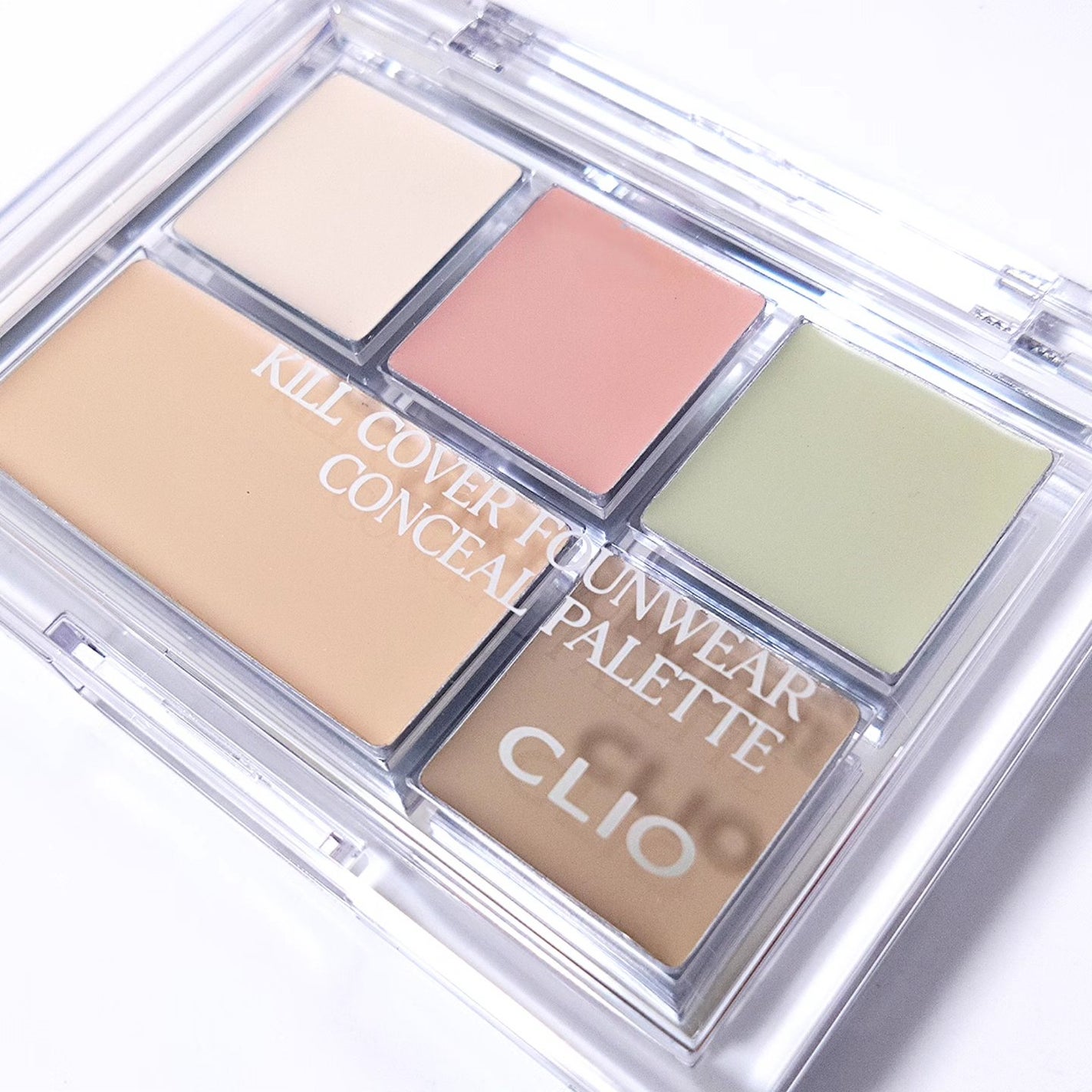 キル カバー ファンウェア コンシール パレット/CLIO/パレットコンシーラーを使ったクチコミ(2枚目)