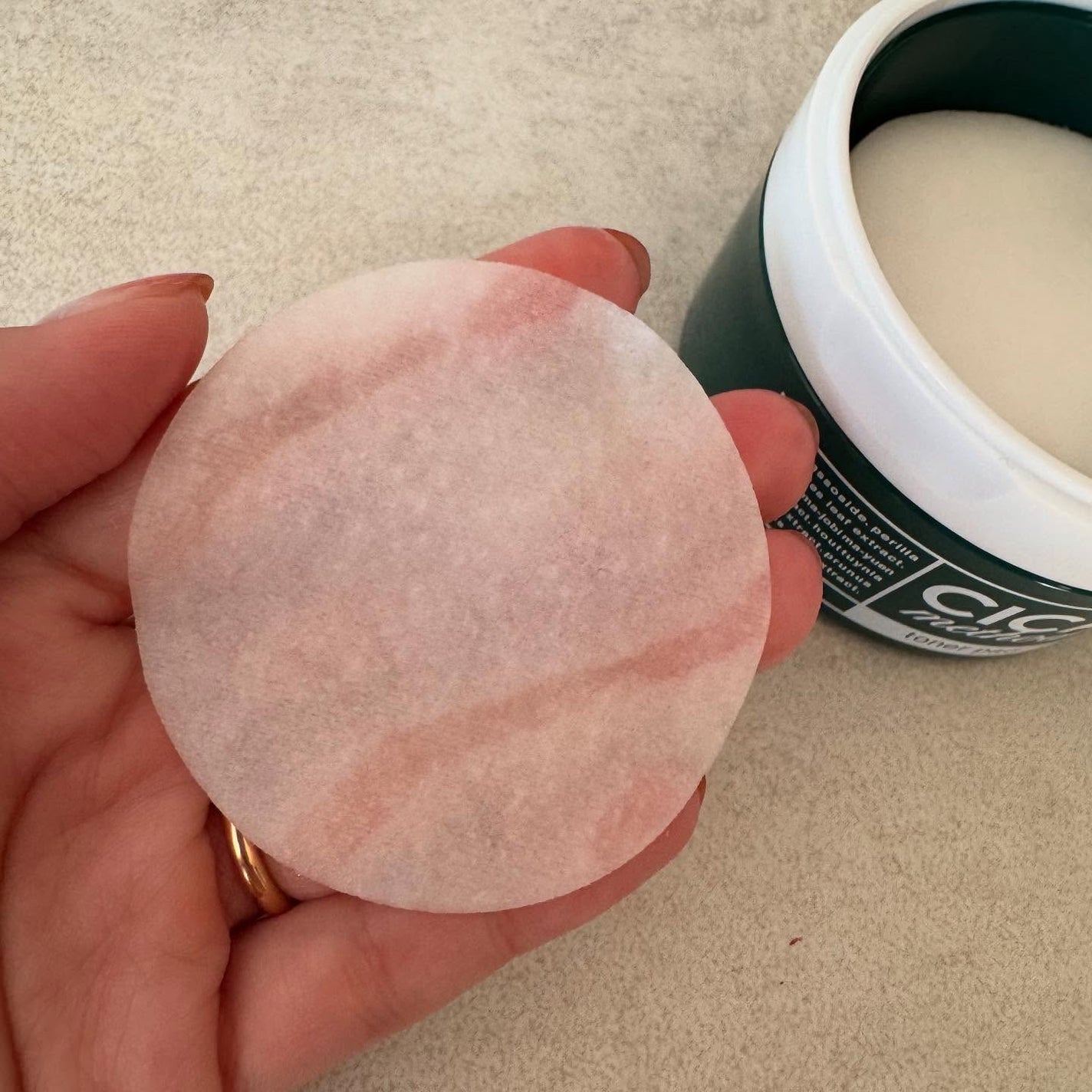 CICA method TONER PAD/コジット/化粧水を使ったクチコミ(3枚目)